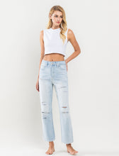 Load image into Gallery viewer, Vervet Super HighRise Distressed Crop Jeans- Youth