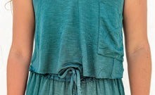 Load image into Gallery viewer, Sammie Racerback Tank- Teal