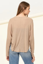 Load image into Gallery viewer, Sand All Access Surplice Top