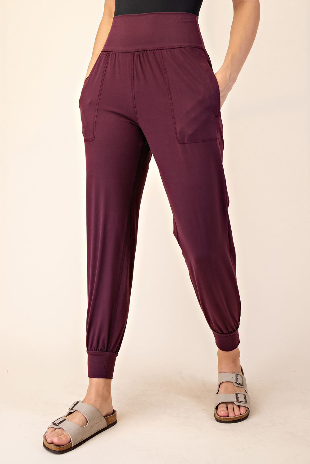 Cassis Butter Soft Jogger with Pockets