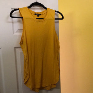 New Mustard Loose Tank Top