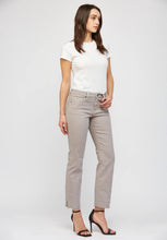 Load image into Gallery viewer, Mica MidRise Straight Leg with Slit at the Bottom Jean
