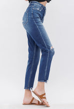 Load image into Gallery viewer, Mica Dark Super HighRise Jean W/ Button
