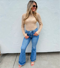 Load image into Gallery viewer, Taupe Juliette Lace Top
