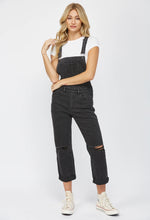 Load image into Gallery viewer, Mica Bergenia Stretch Boyfriend Denim Overall
