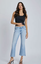 Load image into Gallery viewer, Cello Light MidRise Crop Flare Jeans

