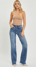 Load image into Gallery viewer, Risen Dark HighRise Long Straight Jeans
