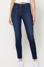 Load image into Gallery viewer, Cello Dark Denim High Rise Skinny Jean

