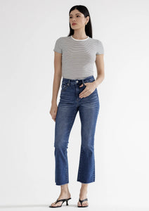 Mica Dark High Rise Bootcut Jean