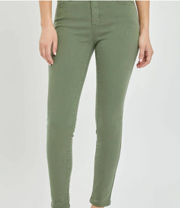 Cello Pine Denim MidRise Crop Skinny Jean