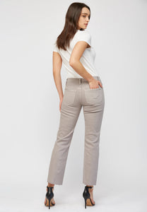 Mica MidRise Straight Leg with Slit at the Bottom Jean