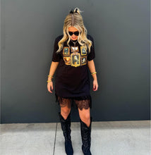 Load image into Gallery viewer, Black Vivianne Lace Skirt
