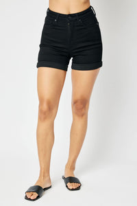 Judy Blue Black (Tummy Control) Shorts