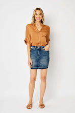 Load image into Gallery viewer, Judy Blue High Waist Tummy Control Release Hem Denim Skirt
