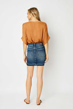 Load image into Gallery viewer, Judy Blue High Waist Tummy Control Release Hem Denim Skirt
