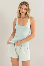 Load image into Gallery viewer, Mint Scoop Neck Tank Top
