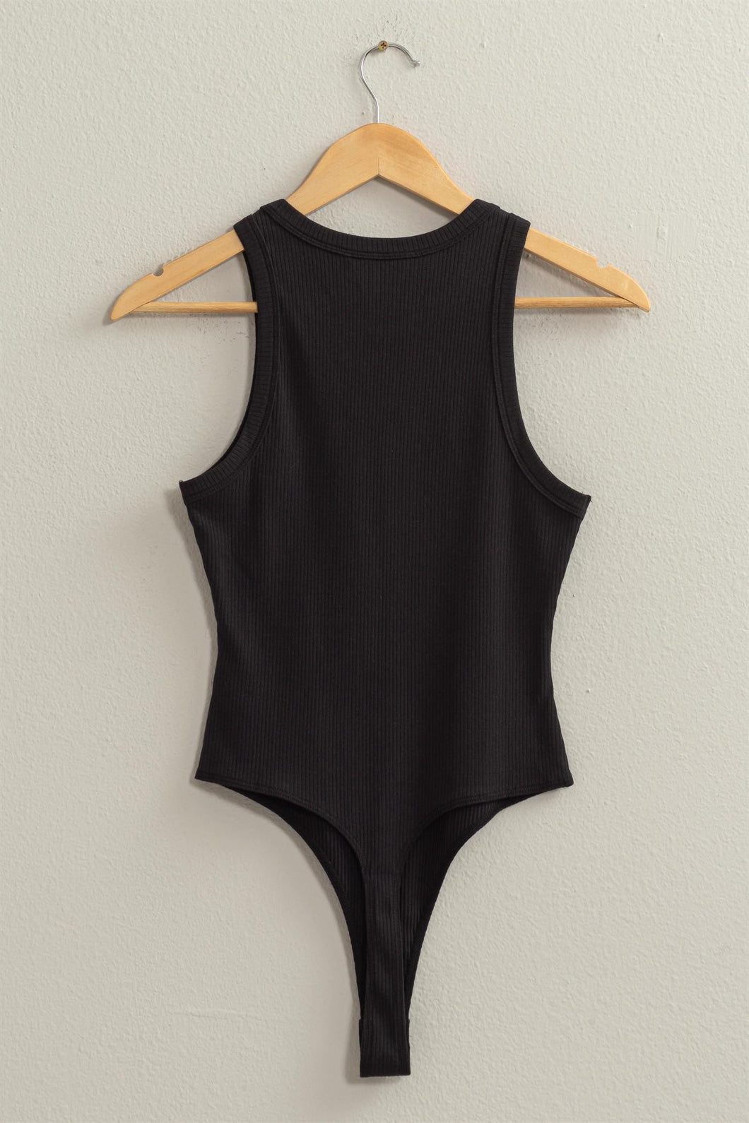 Black Tank Bodysuit
