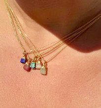 Load image into Gallery viewer, SEMI PRECIOUS STONE NECKLACE
