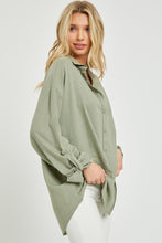 Load image into Gallery viewer, Risen Sage Relaxed Fit Button Down Linen Shirts
