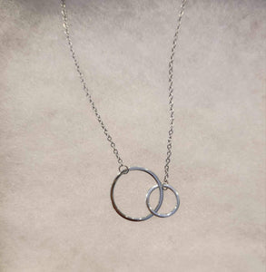 Iishii Double Circle Necklace