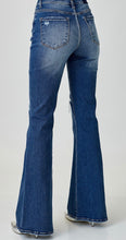 Load image into Gallery viewer, Risen Midrise Button Down Flare Jeans
