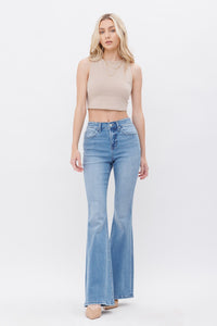 Mica Light Denim HighRise Flare