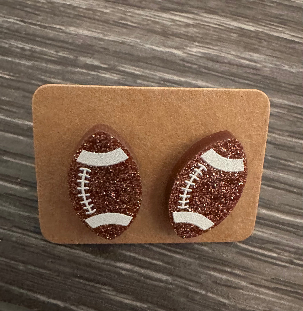 Football Earrings