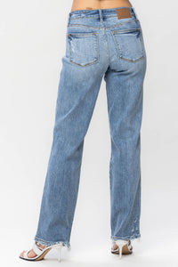 Judy Blue MidRise Cell Phone Dad Jeans