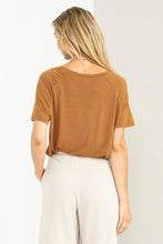 Load image into Gallery viewer, Pale Brown In Your Arms Short Sleeve Top
