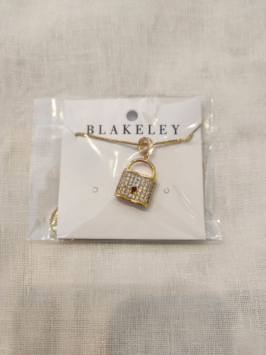 Blakely Laurel Locket Necklace