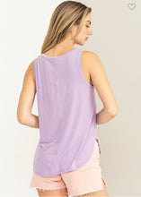 Load image into Gallery viewer, Taro Call Me Yours VNeck Tank Top
