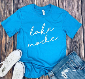 Short Sleeve T-shirt Lake Mode