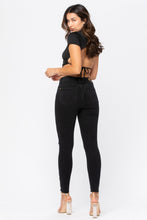 Load image into Gallery viewer, Judy Blue Black Destroy Skinny
