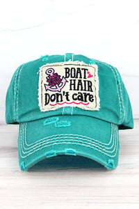 Distressed ‘Boat Hair Don't Care'