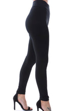 Load image into Gallery viewer, Black Wide Waistband Leggings
