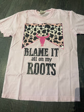 Load image into Gallery viewer, Blame It On My Roots Unisex Tee

