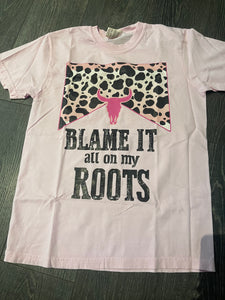 Blame It On My Roots Unisex Tee