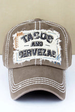 Load image into Gallery viewer, Distressed ‘Tacos And Cervezas&#39; Cap
