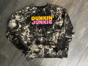 Black “Dunkin Junkie” Sweatshirt