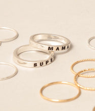 Load image into Gallery viewer, Mama Multiple Size Ring Set (size 5.5-6.5)
