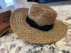 Chloe Summer Days Dark Tan Straw Hat