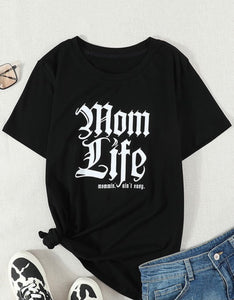 Black Mom Life T-Shirt