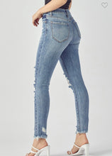 Load image into Gallery viewer, Risen Medium Mid Rise Distressed Skinny

