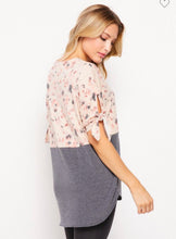 Load image into Gallery viewer, Soft Pink &amp; Grey Animal Print with Contrast
