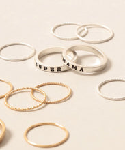 Load image into Gallery viewer, Mama Multiple Size Ring Set (size 5.5-6.5)
