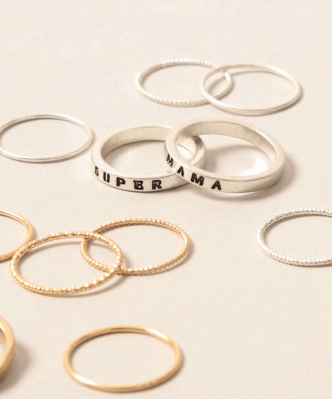 Mama Multiple Size Ring Set (size 5.5-6.5)