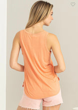 Load image into Gallery viewer, Creamy Peach Call Me Yours VNeck Tank Top
