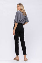 Load image into Gallery viewer, Judy Blue Black High Waist Destroyed Boyfriend Jean
