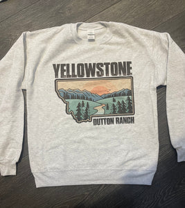 Yellowstone Crewneck Sweatshirt