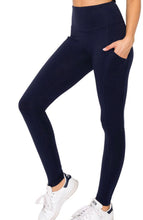 Load image into Gallery viewer, Navy Pocket Leggings
